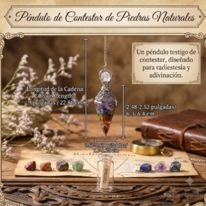 Péndulo de Piedras Naturales